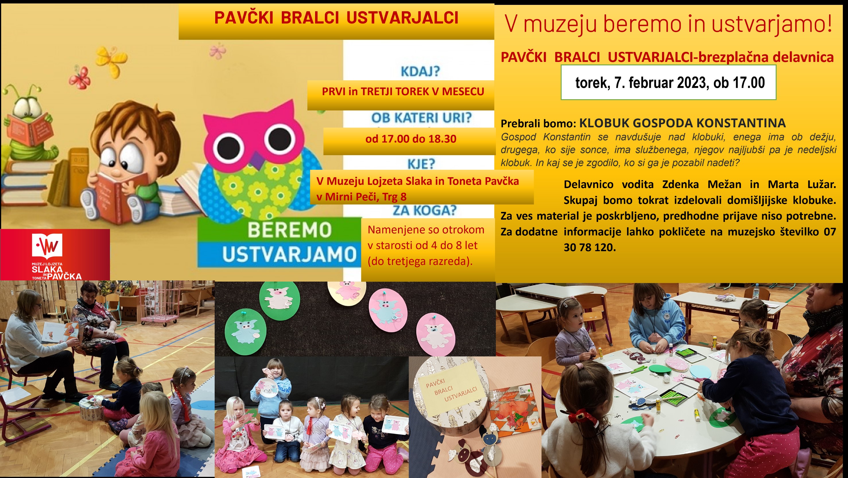 PAVČKI BRALCI USTVARJALCI 7.2.